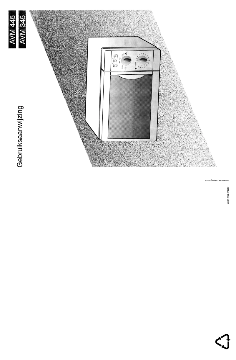 Página 1 del manual Manual de usuario Whirlpool AVM 445