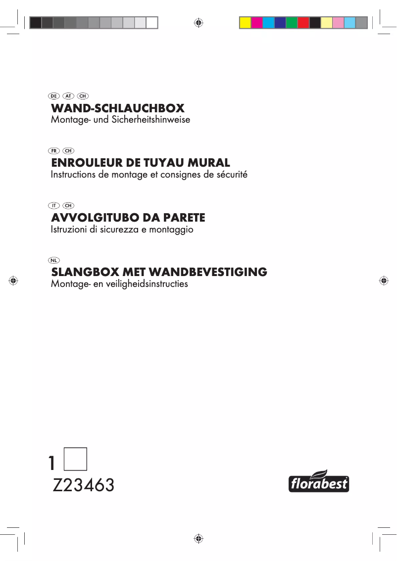 Page 1 de la notice Manuel utilisateur Florabest Z23463