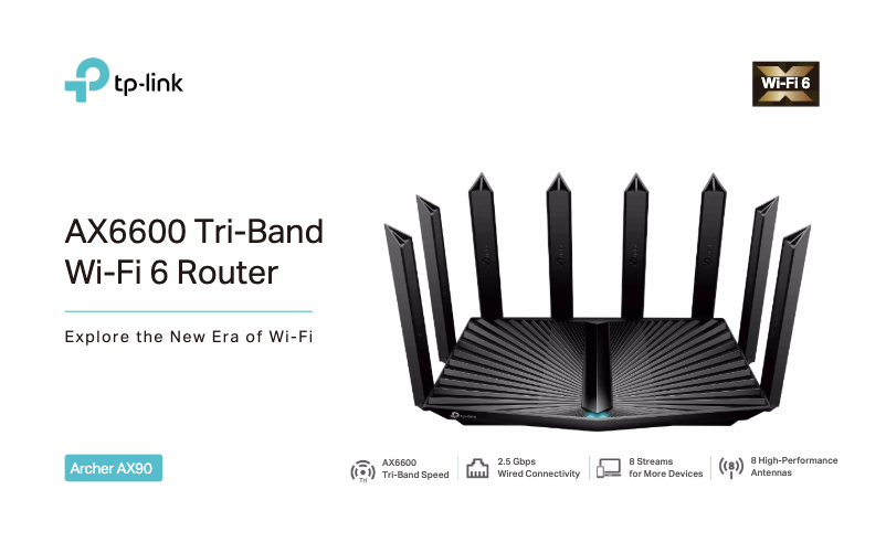 Page 1 de la notice Fiche technique TP-Link Archer AX90