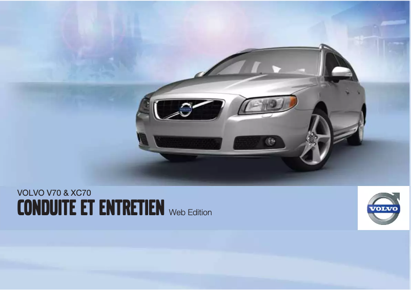 Page 1 de la notice Manuel utilisateur Volvo XC70 (2010)
