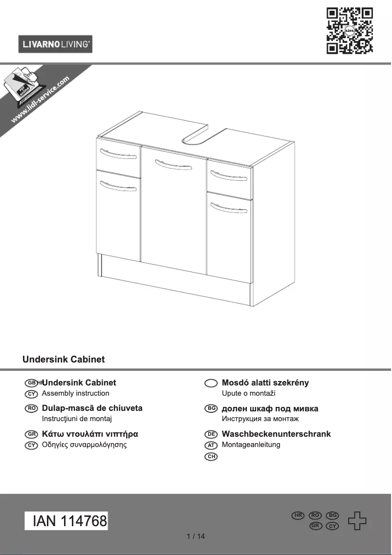 Page n°1 - Manuel utilisateur Livarno Lux IAN 114768