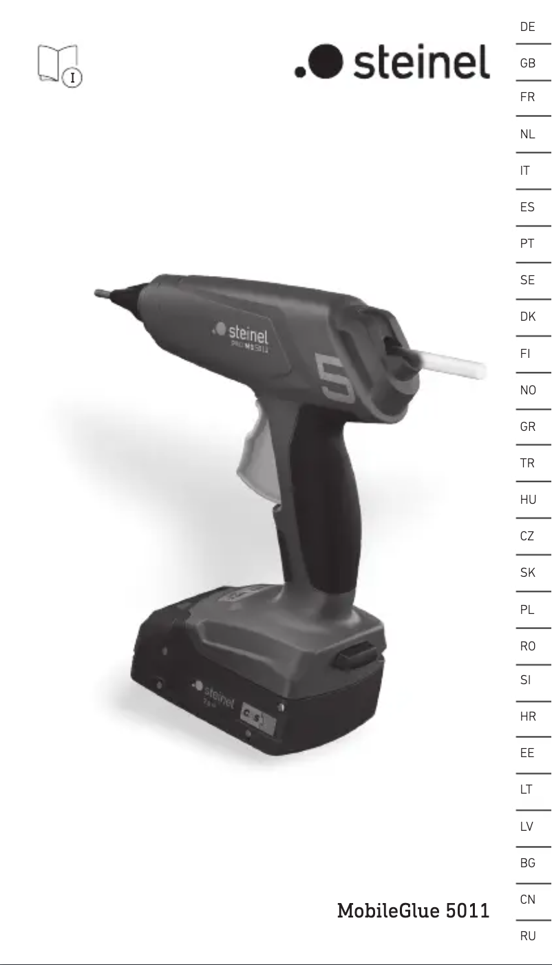 Page 1 de la notice Manuel utilisateur Steinel MobileGlue 5011