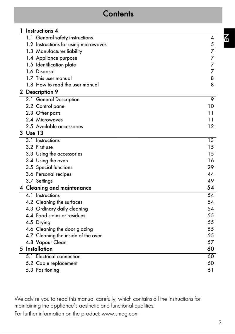 Image de la première page du manuel de l'appareil SFA4395MCX