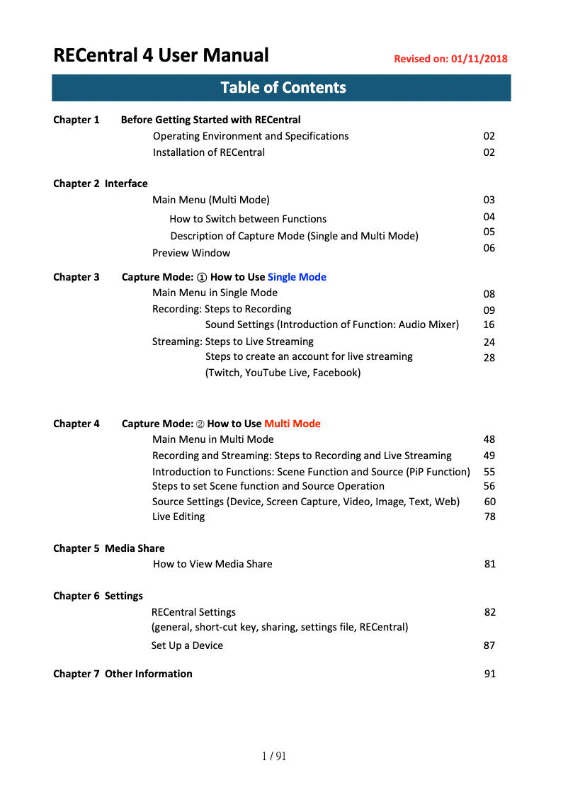 Page 1 de la notice Manuel utilisateur AVerMedia Live Gamer Portable 2 GC510