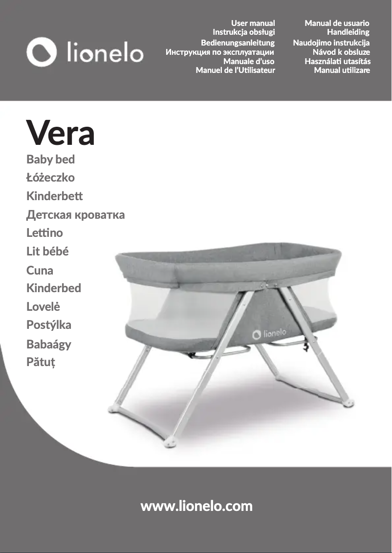 Image de la première page du manuel de l'appareil Vera