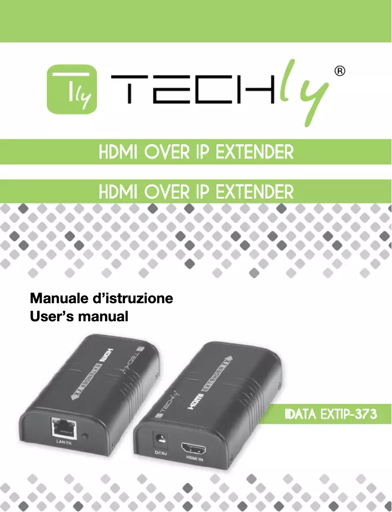 Page n°1 - Manuel utilisateur Techly IDATA EXTIP-373