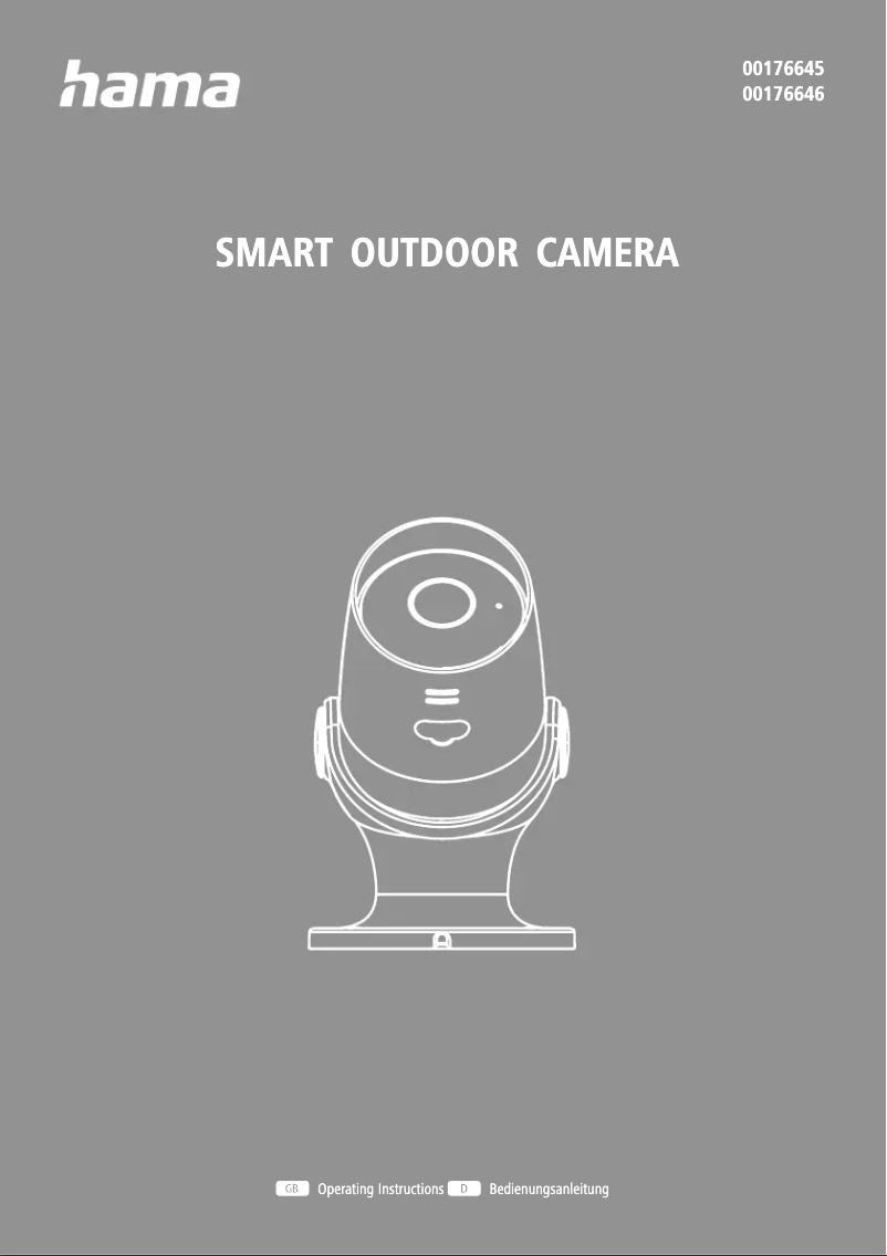 Page n°1 - Manuel utilisateur Hama 00176645