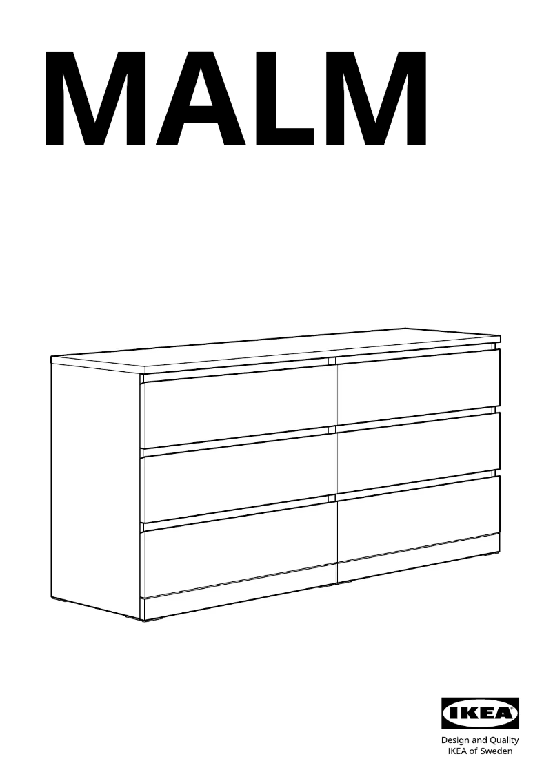 Página 1 del manual Manual de usuario Ikea MALM 305.763.07