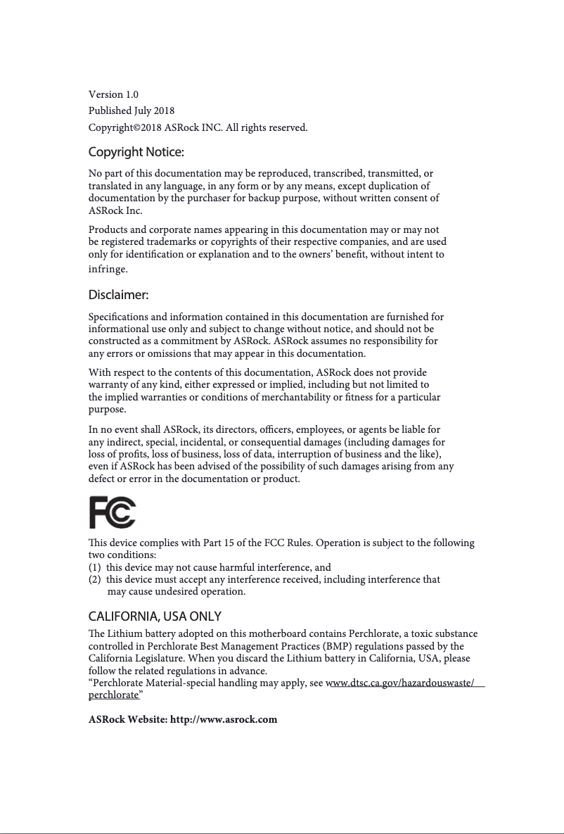 Imagen de la primera página del manual del dispositivo H310CM-DVS