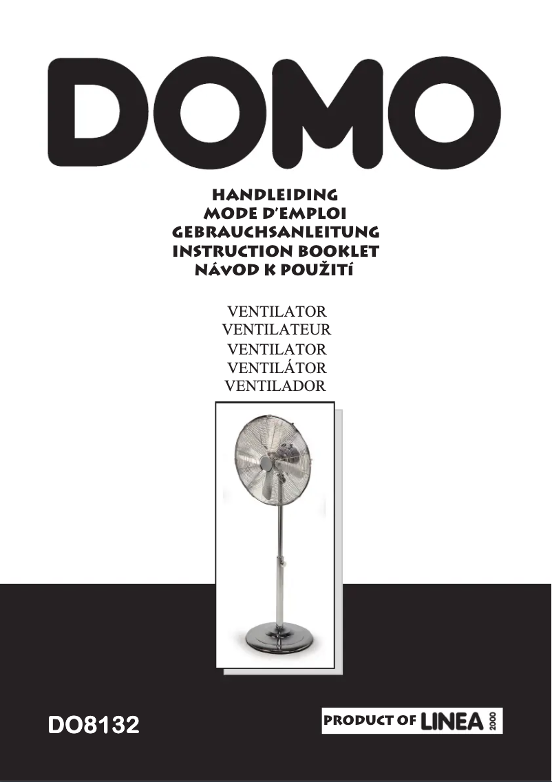 Page 1 de la notice Manuel utilisateur Domo DO8132