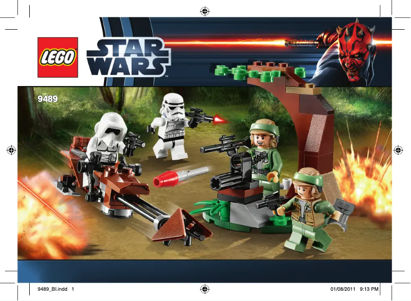 Page 1 de la notice Manuel utilisateur Lego Endor (TM) Rebel Trooper (TM) & Imperial Trooper