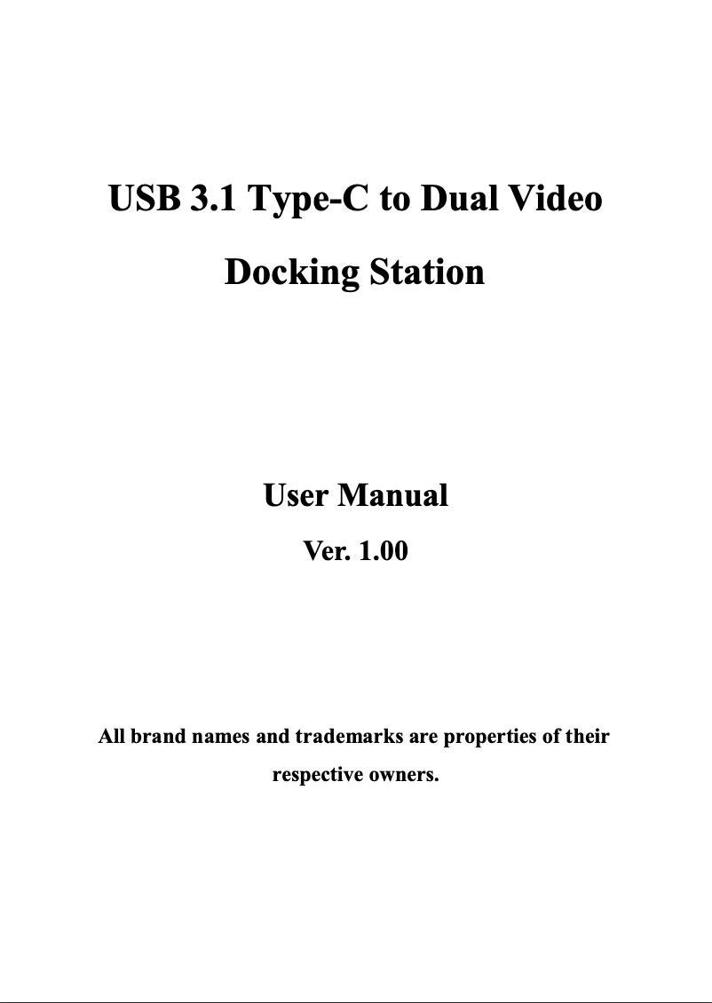 Image de la première page du manuel de l'appareil U-1190