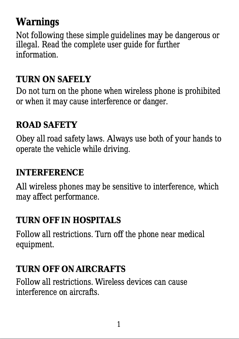 Page 1 de la notice Manuel utilisateur Plum Z512