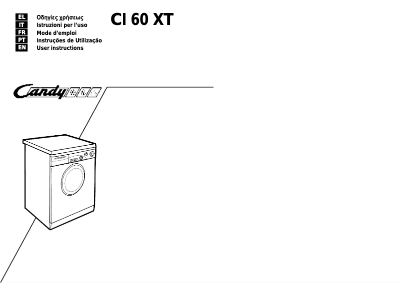 Page 1 de la notice Manuel utilisateur Candy LB CI 60 XTR