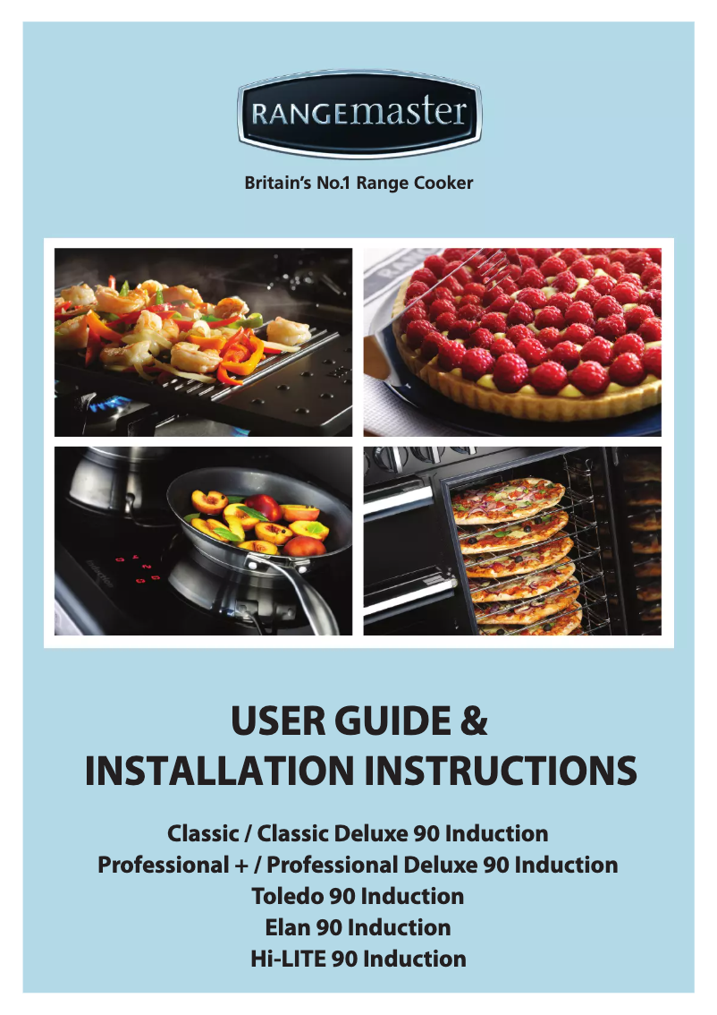 Page n°1 - Manuel utilisateur Rangemaster Classic 90 Ceramic
