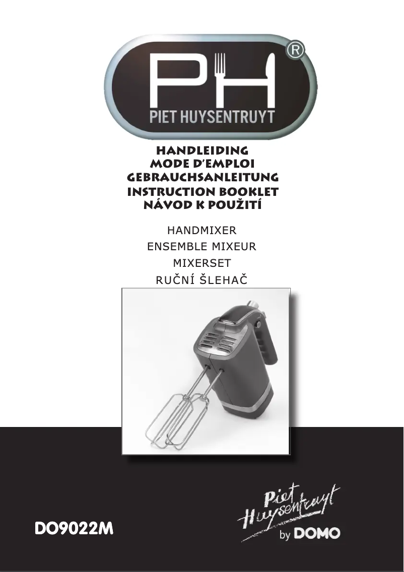 Page 1 de la notice Manuel utilisateur Domo DO9022M