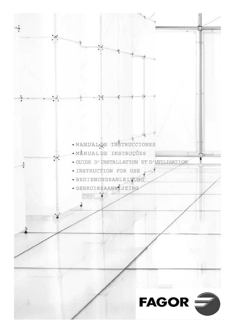 Página 1 del manual Manual de usuario Fagor FFK1574