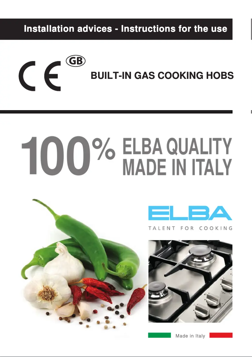 Página 1 del manual Manual de usuario Elba Elio ELIO 65-444 L