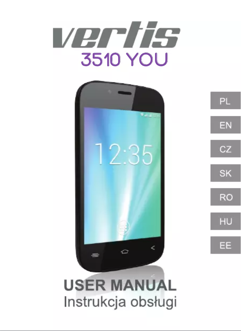 Page 1 of the manual User Manual Overmax Vertis 3510 You