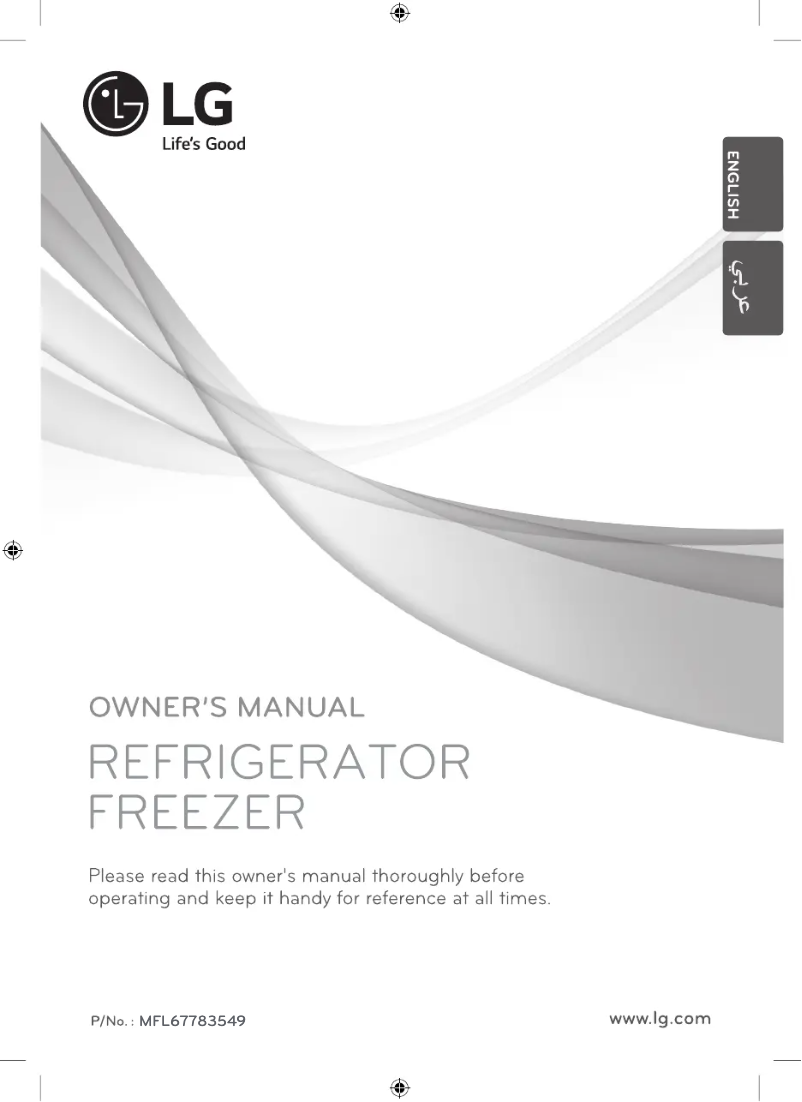 Page 1 de la notice Manuel utilisateur LG GCB-599PL