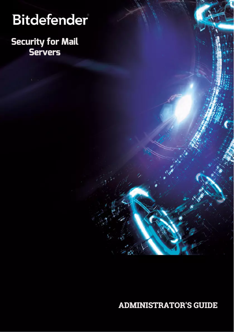Page 1 de la notice Manuel utilisateur Bitdefender Security for Mail Servers