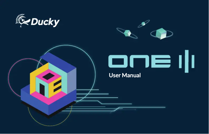 Page n°1 - Manuel utilisateur Ducky One 3 RGB TKL