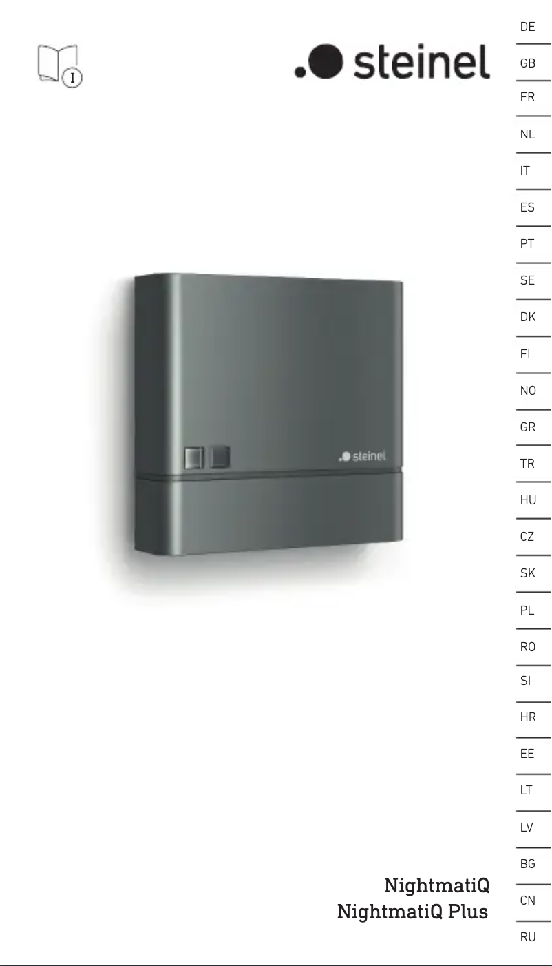 Image de la première page du manuel de l'appareil NightmatIQ