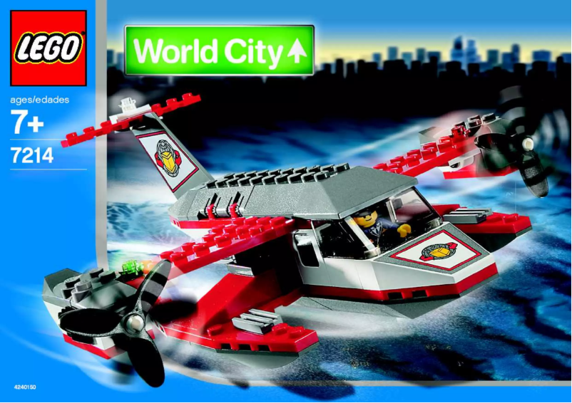 Página 1 del manual Manual de usuario Lego World City 7214