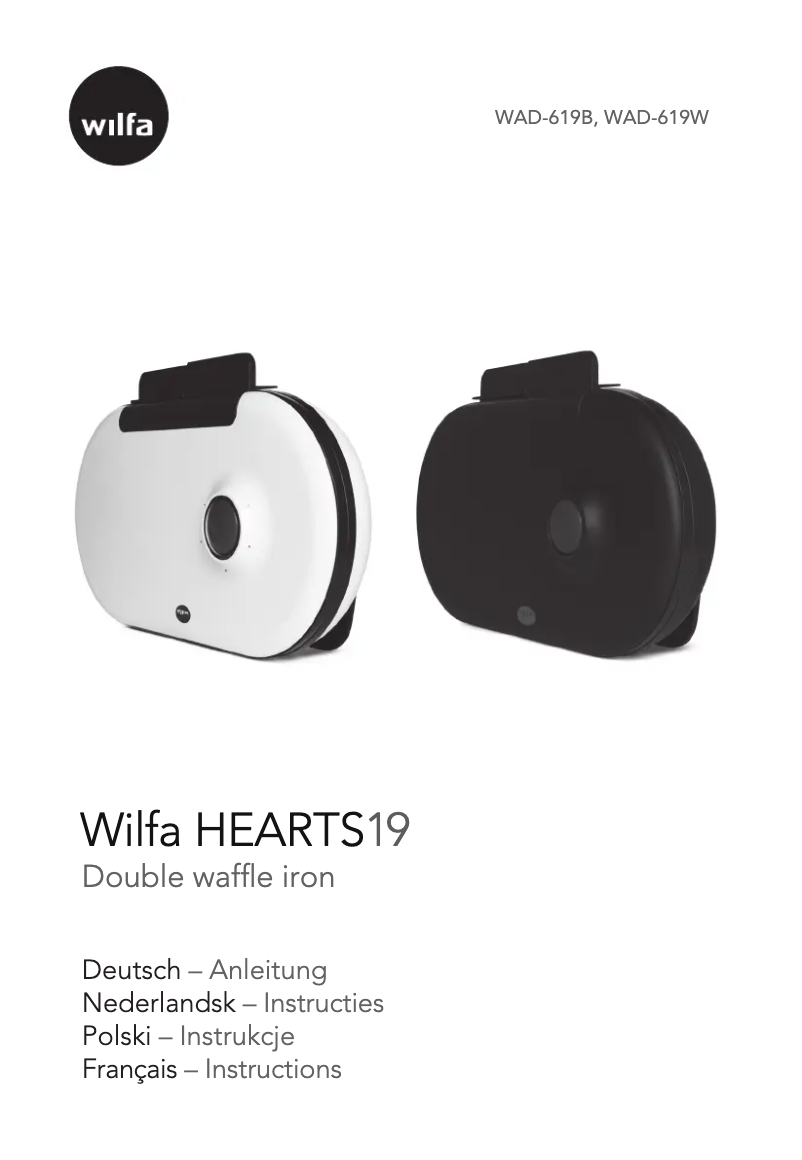 Page n°1 - Manuel utilisateur Wilfa WAD-619W
