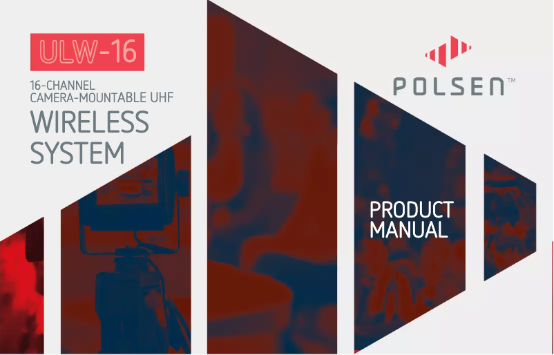 Page 1 de la notice Manuel utilisateur Polsen ULW-16-BT