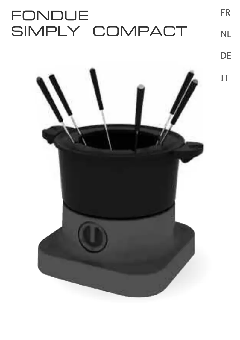 Page 1 de la notice Manuel utilisateur Tefal Simply Compact EF3208