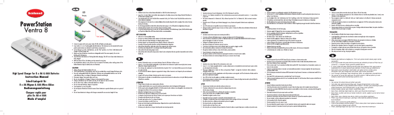 Page n°1 - Manuel utilisateur Hähnel Ventra 8