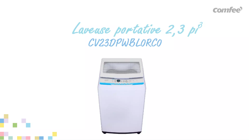 Image de la première page du manuel de l'appareil CV23DPWBL0RC0