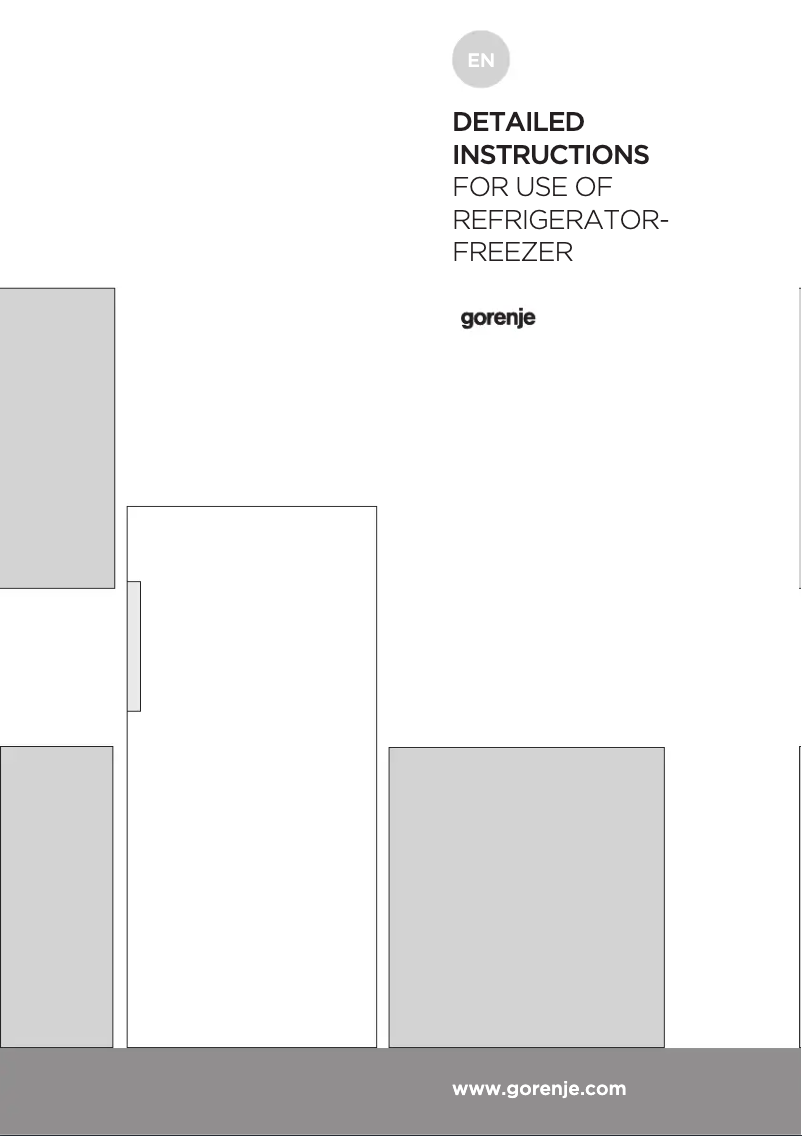Page n°1 - Manuel utilisateur Gorenje ORB153BK-L