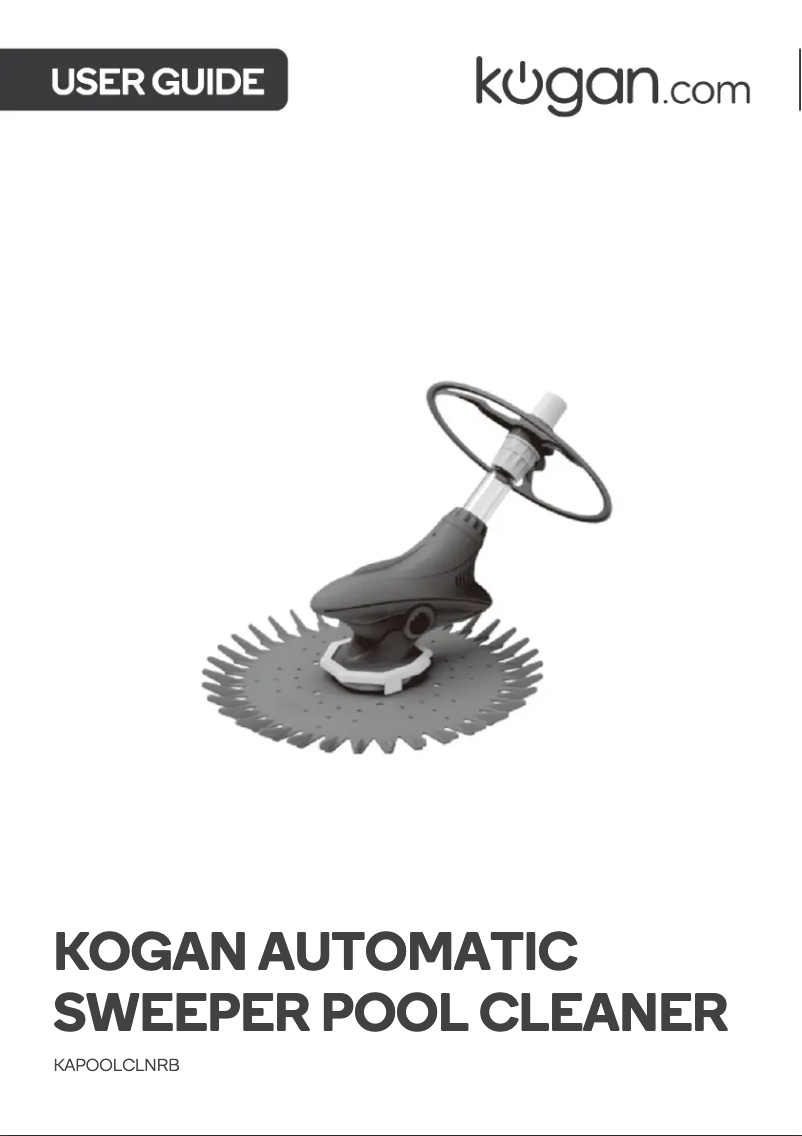 Page 1 de la notice Manuel utilisateur Kogan KAPOOLCLNRB