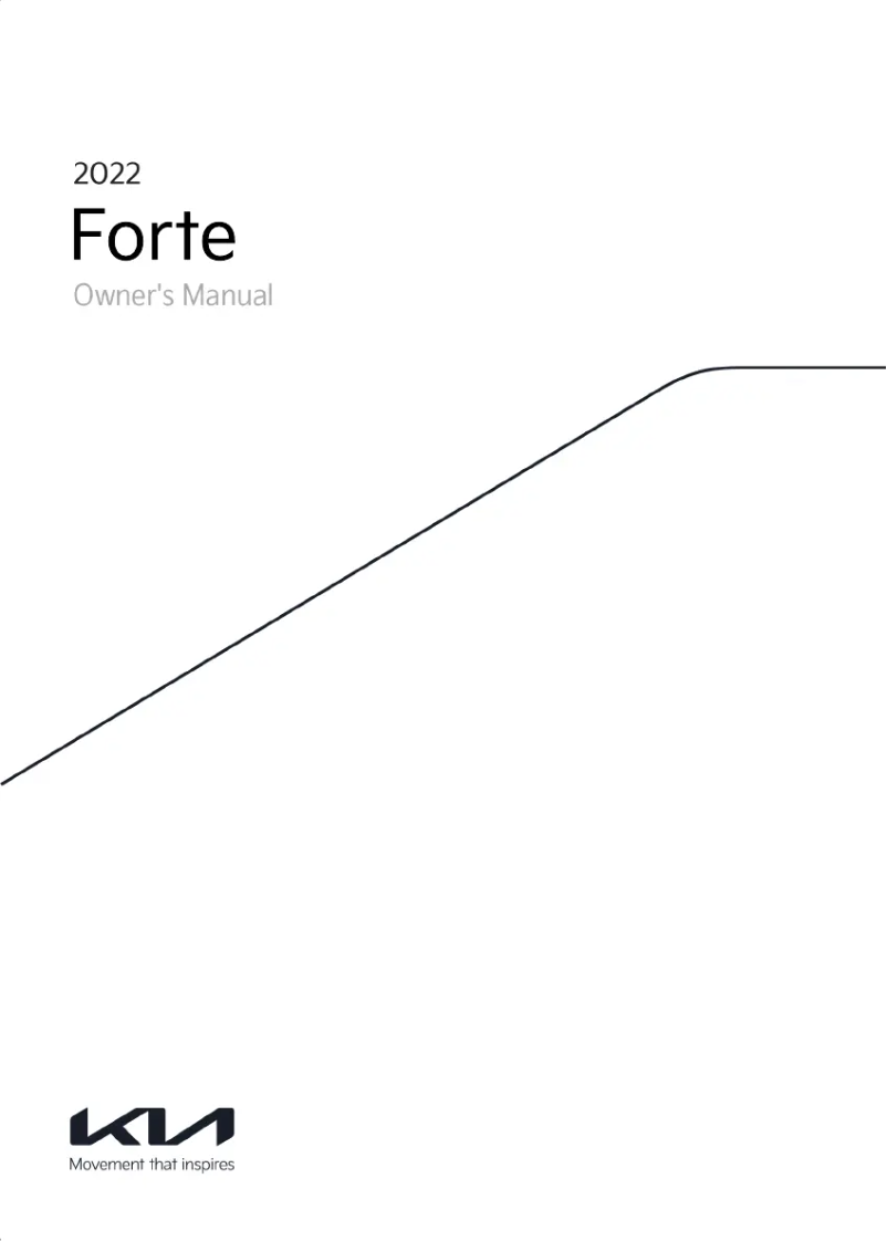 Image de la première page du manuel de l'appareil Forte (2022)