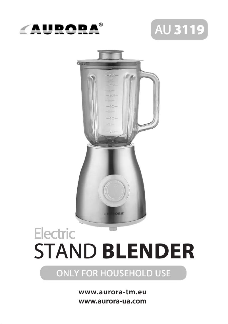 Page n°1 - Manuel utilisateur Aurora AU3119
