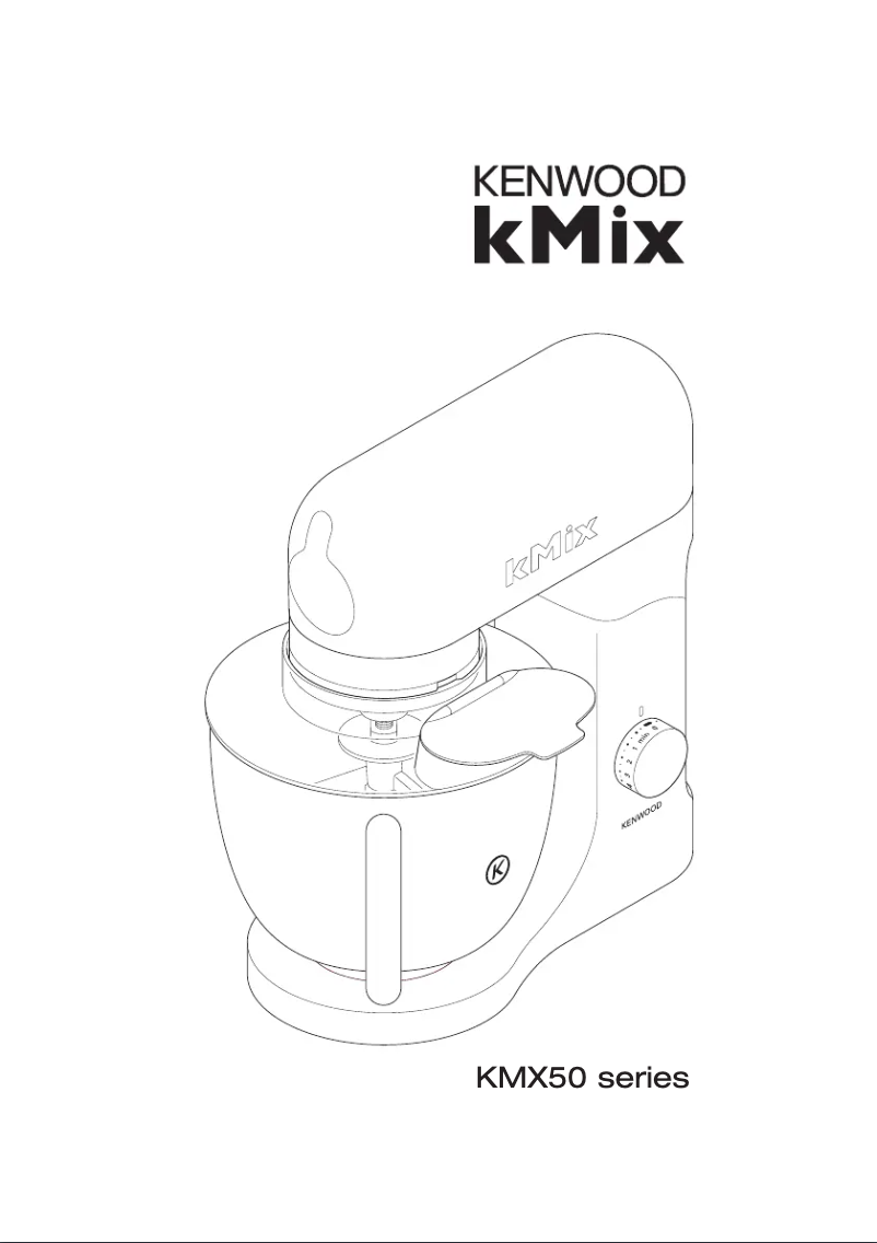 Page n°1 - Manuel utilisateur Kenwood KMX54