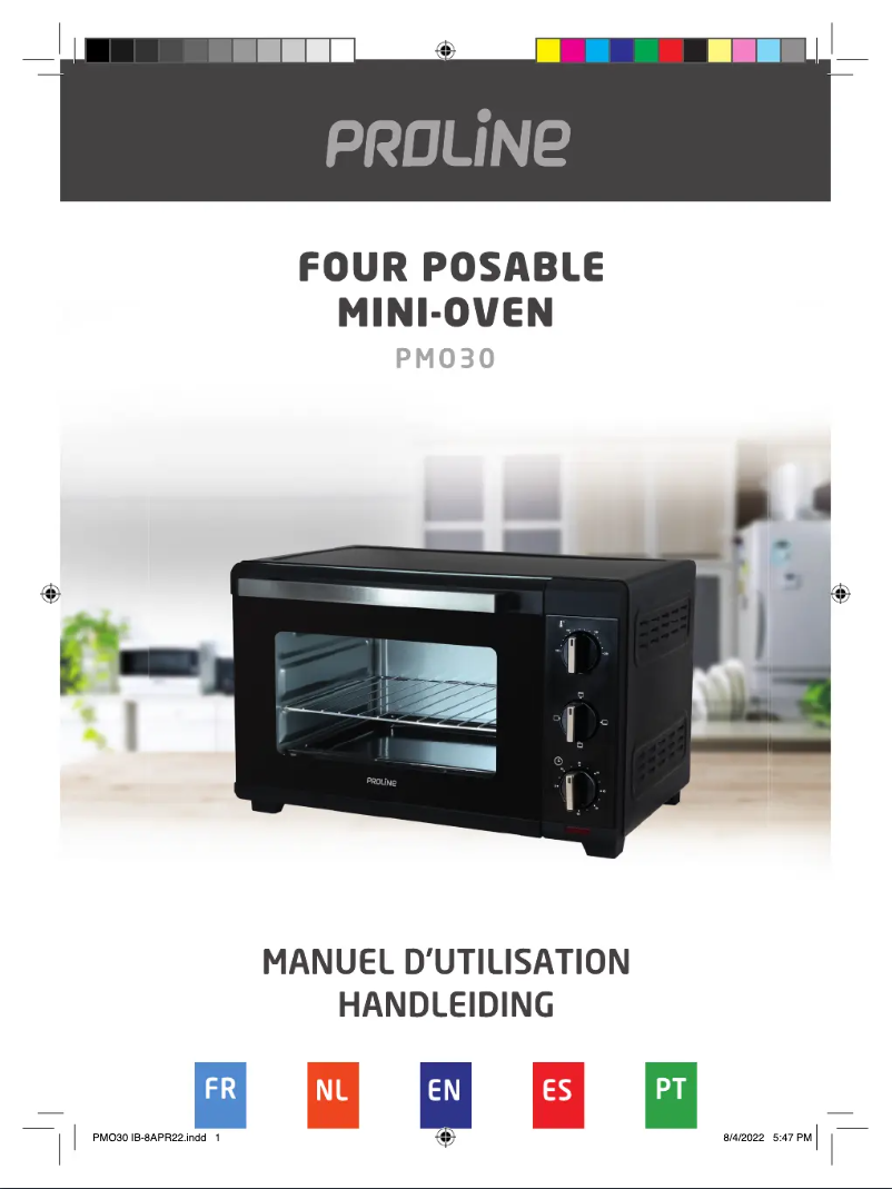 Image de la première page du manuel de l'appareil PMO30