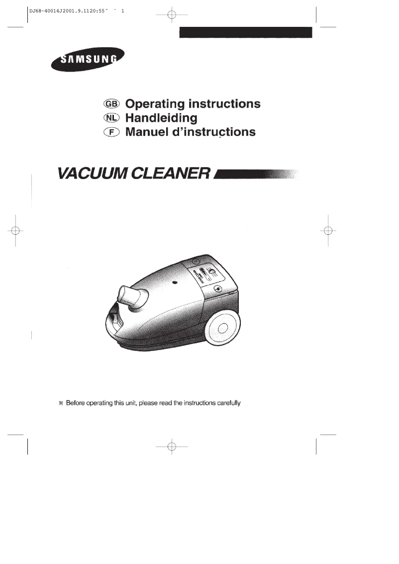 Page 1 de la notice Manuel utilisateur Samsung RC-5511N