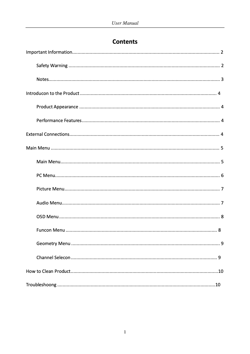 Page 1 de la notice Mode d'emploi Dahua Technology DHL22-F600-S