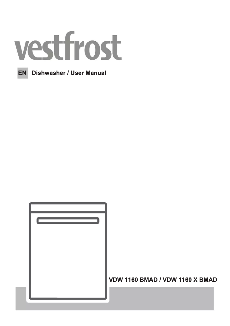Page n°1 - Manuel utilisateur Vestfrost VDW 1160 BMAD