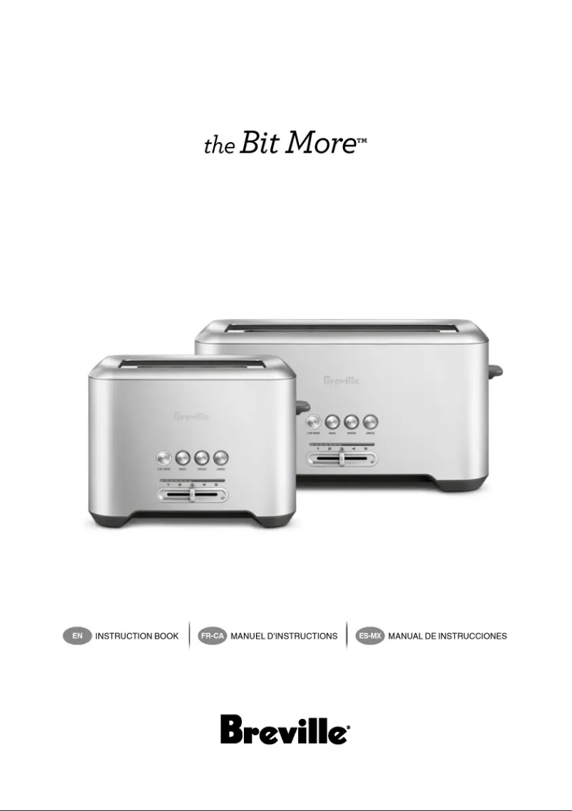 Page 1 de la notice Manuel utilisateur Breville the Bit More BTA730XL