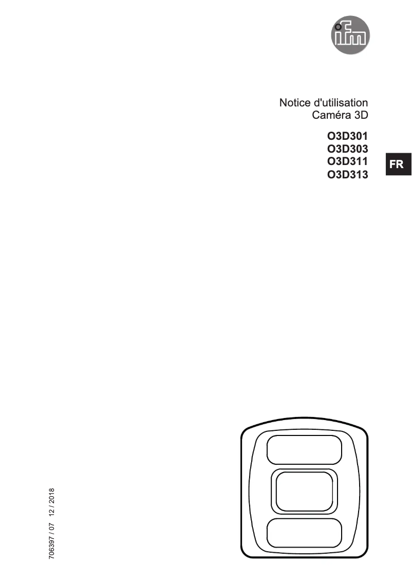 Imagen de la primera página del manual del dispositivo O3D313