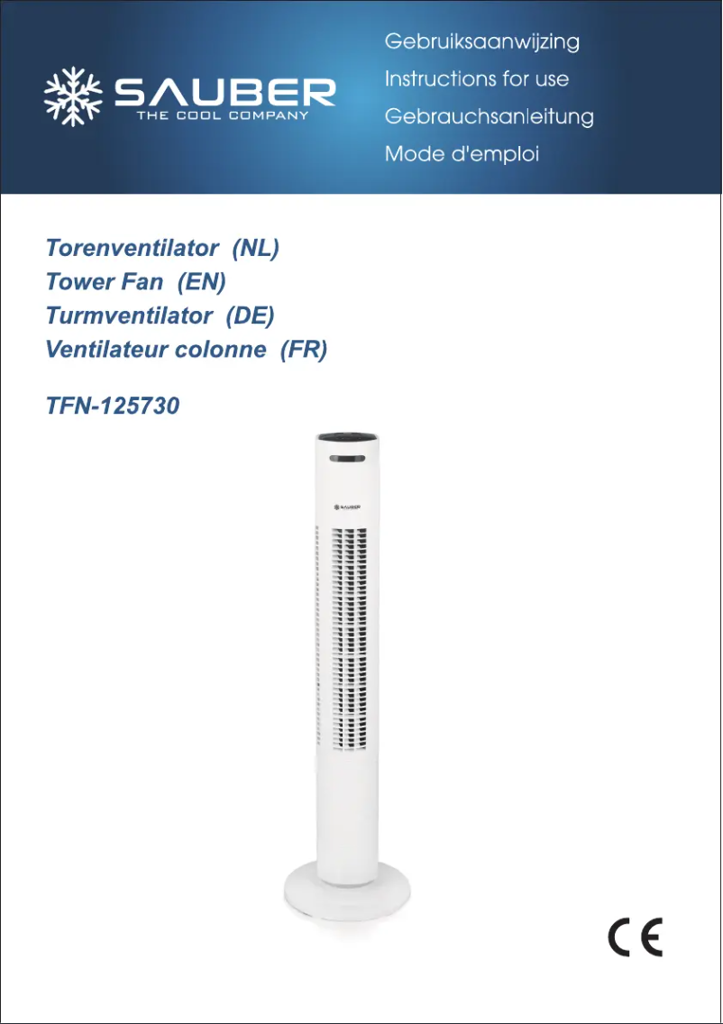 Image de la première page du manuel de l'appareil TFN-125730
