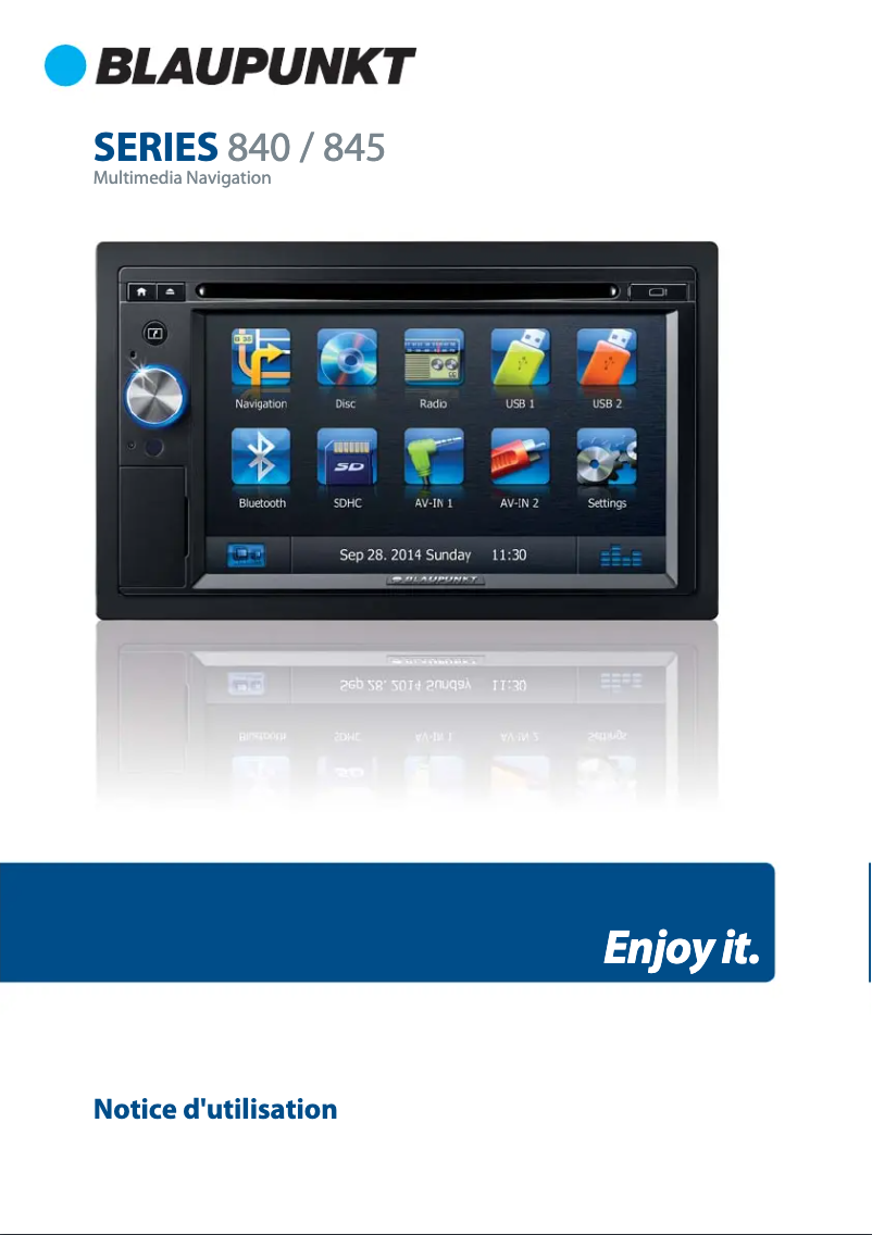 Page n°1 - Manuel utilisateur Blaupunkt Philadelphia 845