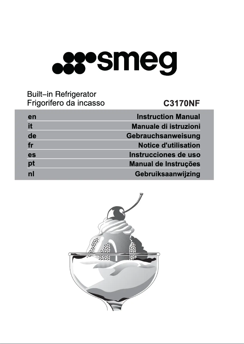 Page 1 de la notice Manuel utilisateur Smeg C3170NF