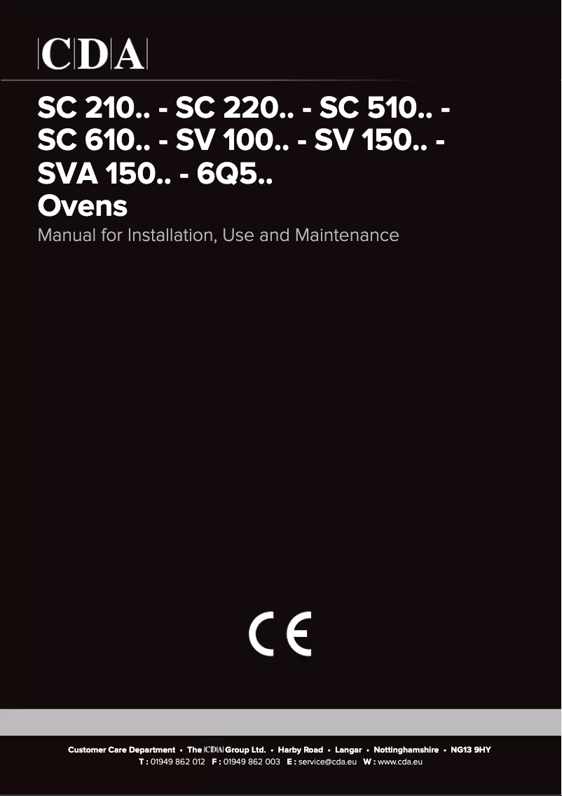 Page 1 de la notice Manuel utilisateur CDA 6Q5