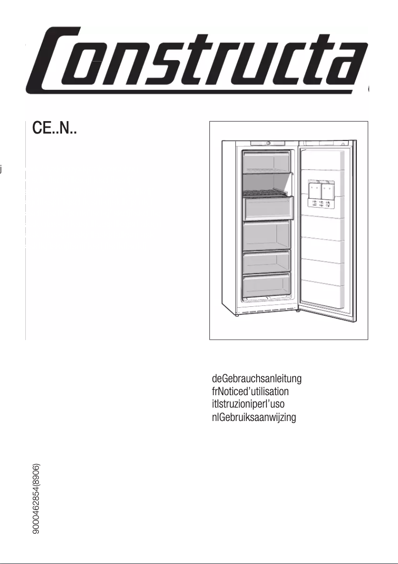 Page 1 de la notice Manuel utilisateur Constructa CE206N02
