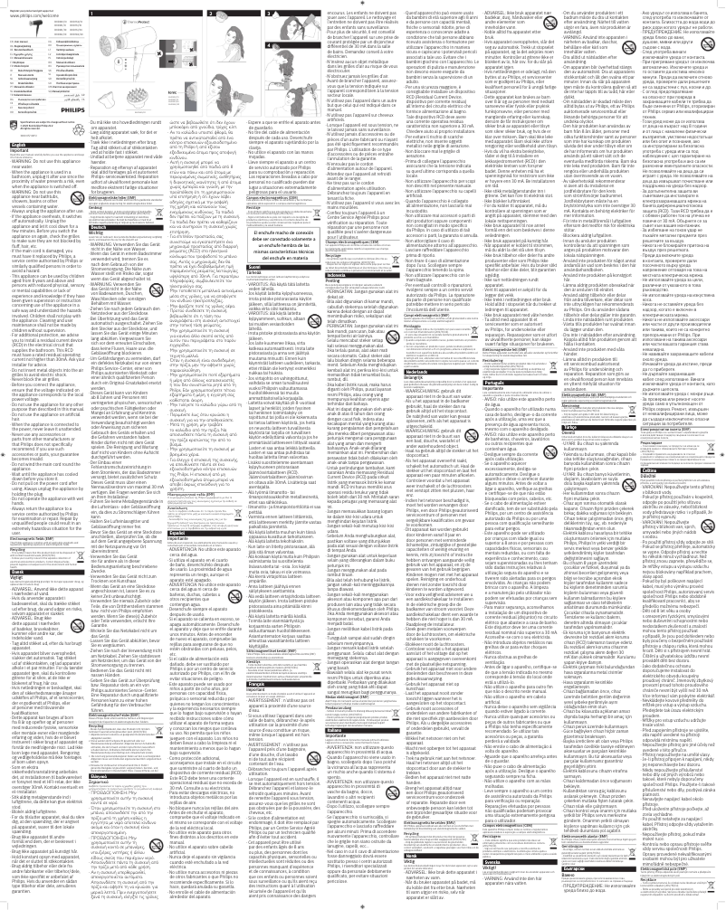 Image de la première page du manuel de l'appareil 3000 Series BHD350